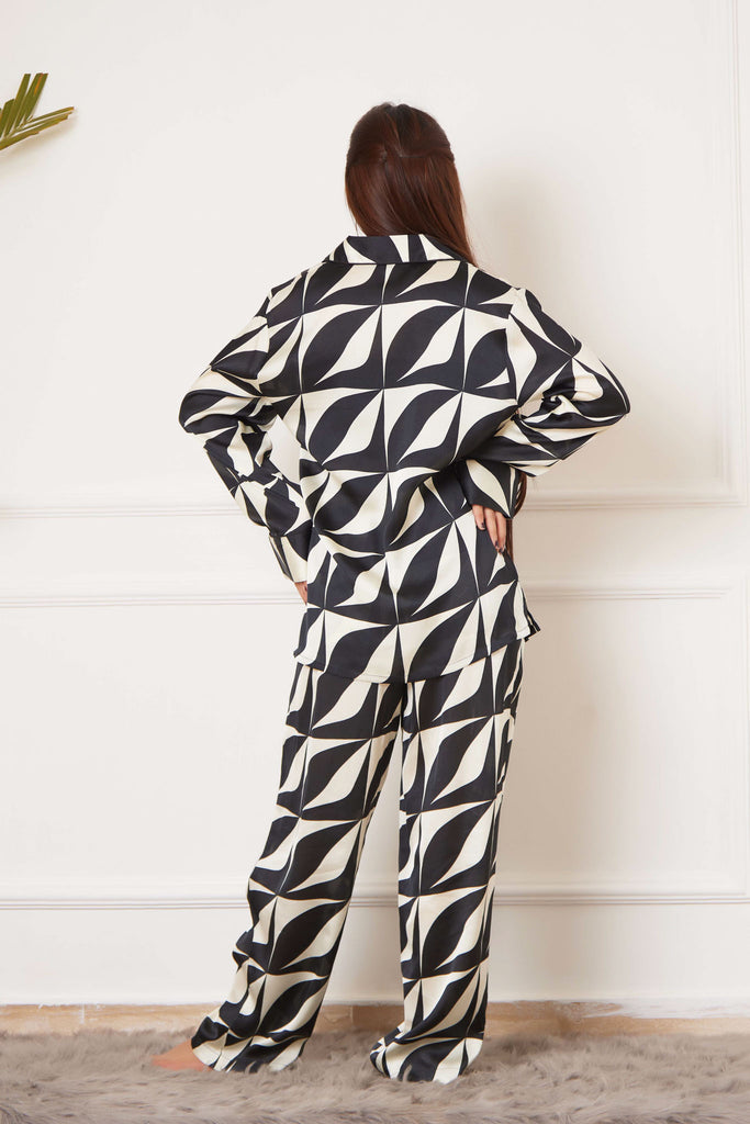Abstract BnW | Lounge Wear Set